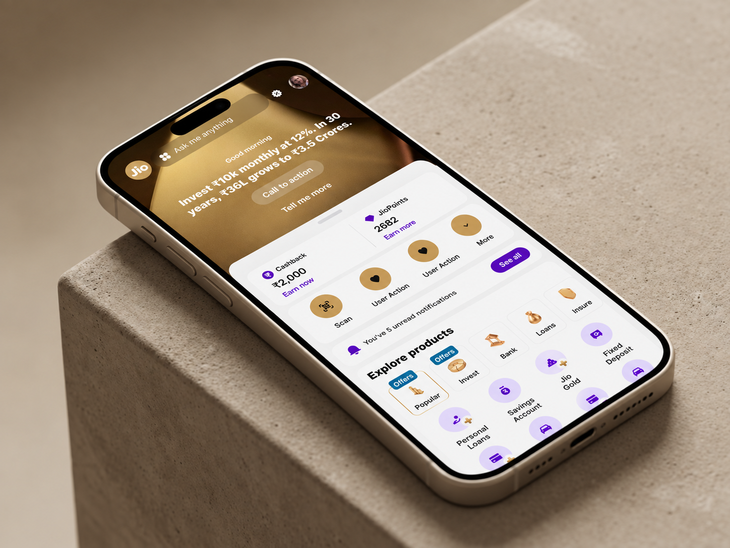 JioFinance connected financial experience