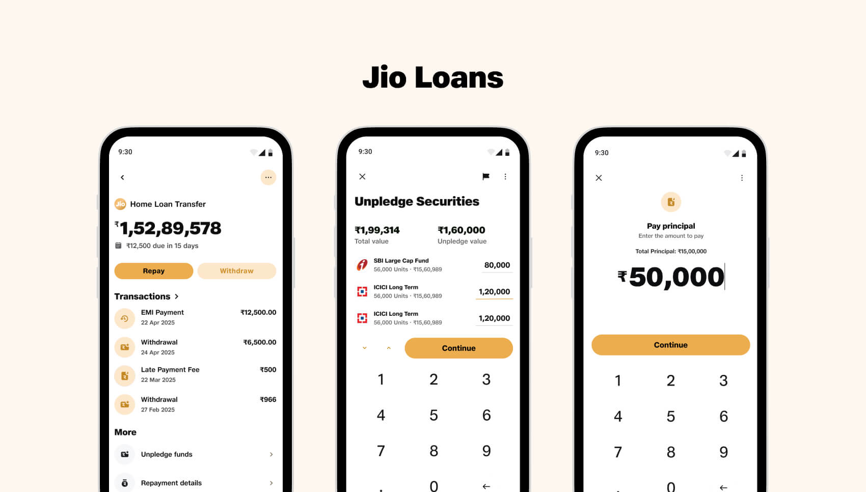 Jio Loans payment experience