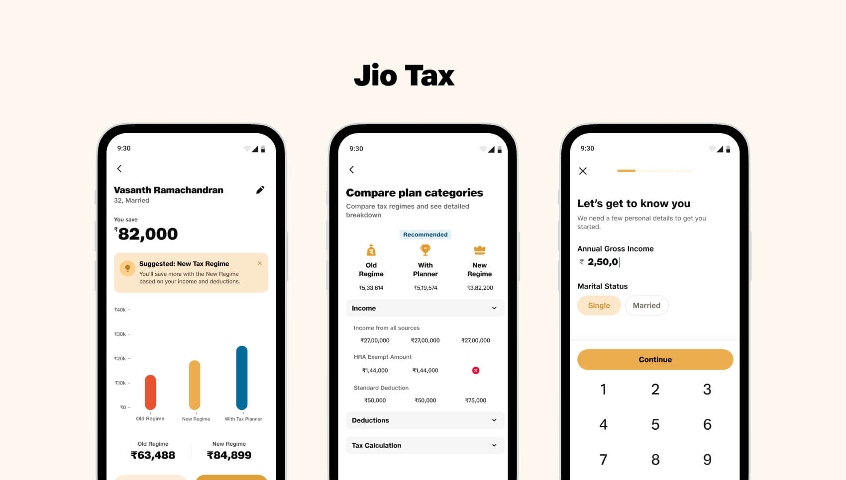 Jio Tax planning experience